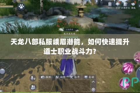 天龙八部私服峨眉潜能，如何快速提升道士职业战斗力？