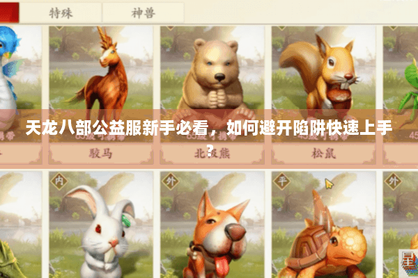 天龙八部公益服新手必看，如何避开陷阱快速上手？