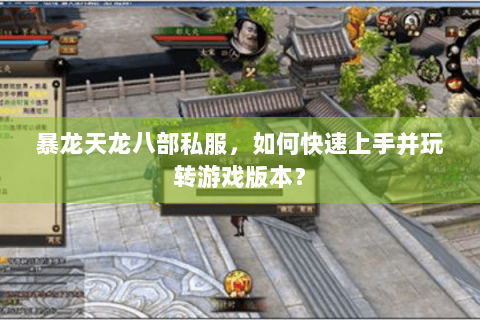 暴龙天龙八部私服，如何快速上手并玩转游戏版本？
