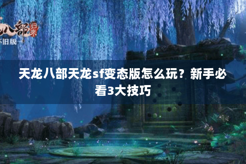 天龙八部天龙sf变态版怎么玩?新手必看3大技巧 天龙八部天龙sf变态版怎么玩?新手必看3大技巧