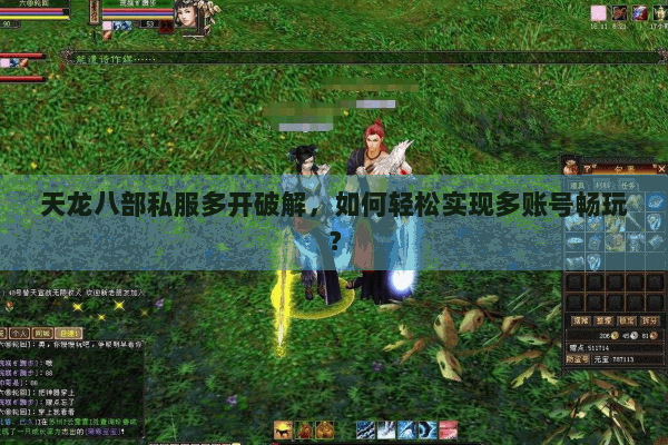 天龙八部私服多开破解,如何轻松实现多账号畅玩? 天龙八部私服多开破解,如何轻松实现多账号畅玩?