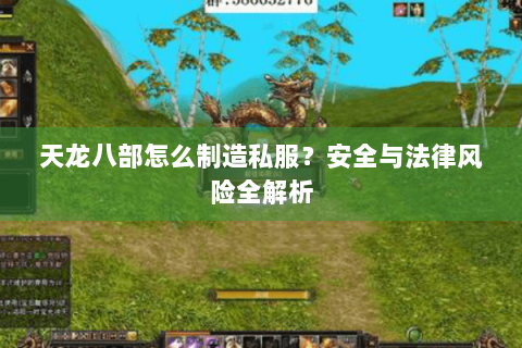 天龙八部怎么制造私服？安全与法律风险全解析