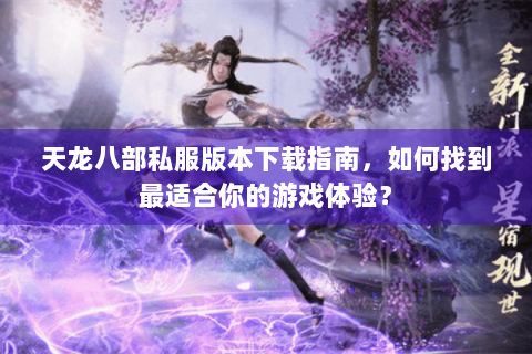 天龙八部私服版本下载指南，如何找到最适合你的游戏体验？