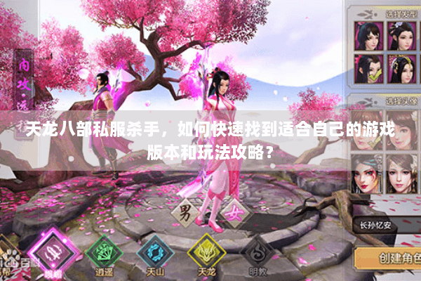 天龙八部私服杀手，如何快速找到适合自己的游戏版本和玩法攻略？
