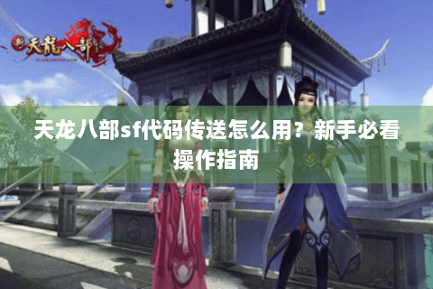 天龙八部sf代码传送怎么用？新手必看操作指南