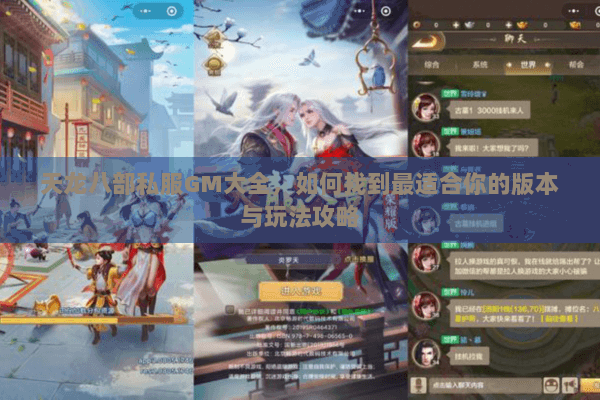 天龙八部私服GM大全，如何找到最适合你的版本与玩法攻略