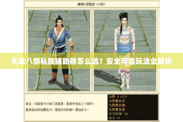 天龙八部私服辅助器怎么选？安全可靠玩法全解析