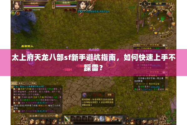 太上府天龙八部sf新手避坑指南,如何快速上手不踩雷? 太上府天龙八部sf新手避坑指南,如何快速上手不踩雷?