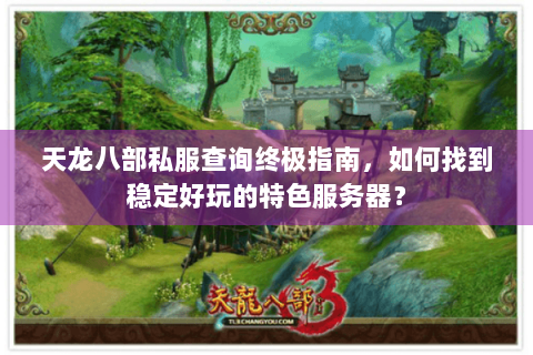 天龙八部私服查询终极指南，如何找到稳定好玩的特色服务器？