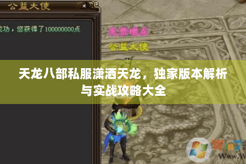 天龙八部私服潇洒天龙,独家版本解析与实战攻略大全 天龙八部私服潇洒天龙,独家版本解析与实战攻略大全