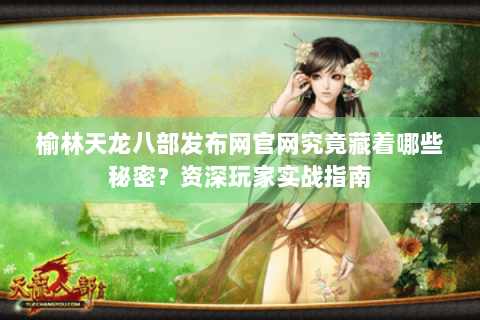 榆林天龙八部发布网官网究竟藏着哪些秘密？资深玩家实战指南