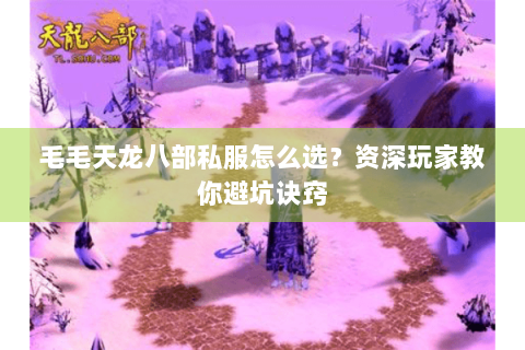 毛毛天龙八部私服怎么选？资深玩家教你避坑诀窍