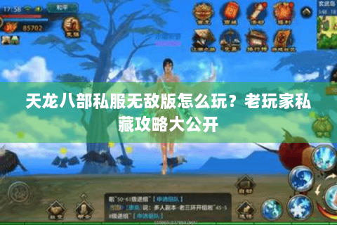 天龙八部私服无敌版怎么玩？老玩家私藏攻略大公开