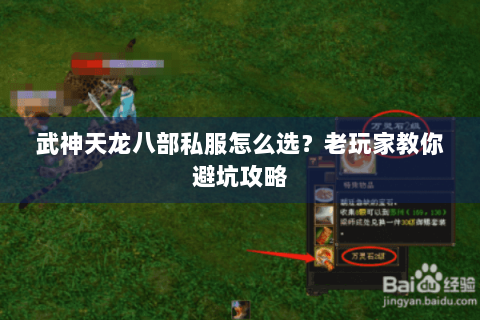 武神天龙八部私服怎么选？老玩家教你避坑攻略