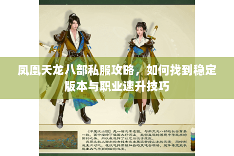 凤凰天龙八部私服攻略，如何找到稳定版本与职业速升技巧