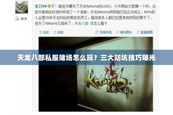 天龙八部私服赌场怎么玩?三大防坑技巧曝光 天龙八部私服赌场怎么玩?三大防坑技巧曝光