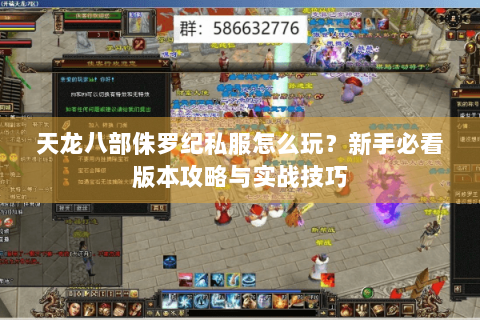 天龙八部侏罗纪私服怎么玩？新手必看版本攻略与实战技巧