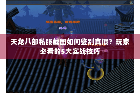 天龙八部私服截图如何鉴别真假？玩家必看的5大实战技巧