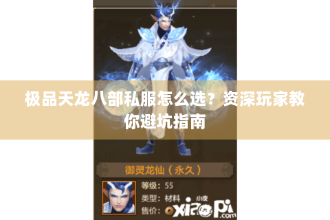 极品天龙八部私服怎么选？资深玩家教你避坑指南