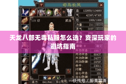 天龙八部无毒私服怎么选?资深玩家的避坑指南 天龙八部无毒私服怎么选?资深玩家的避坑指南