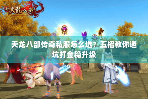 天龙八部传奇私服怎么选?五招教你避坑打金稳升级 天龙八部传奇私服怎么选?五招教你避坑打金稳升级