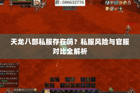 天龙八部私服存在吗?私服风险与官服对比全解析 天龙八部私服存在吗?私服风险与官服对比全解析