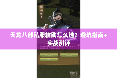 天龙八部私服辅助怎么选？避坑指南+实战测评