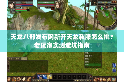 天龙八部发布网新开天龙私服怎么挑？老玩家实测避坑指南