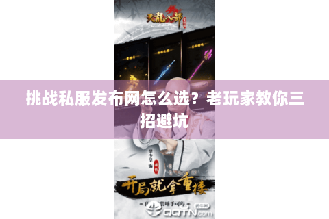 挑战私服发布网怎么选？老玩家教你三招避坑