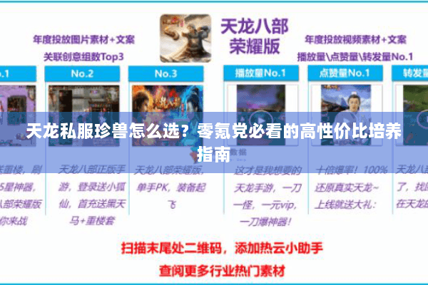 天龙私服珍兽怎么选?零氪党必看的高性价比培养指南 天龙私服珍兽怎么选?零氪党必看的高性价比培养指南
