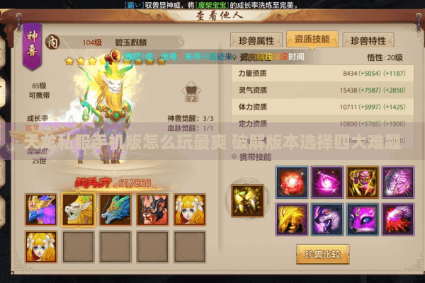 天龙私服手机版怎么玩最爽 破解版本选择四大难题 天龙私服手机版怎么玩最爽 破解版本选择四大难题