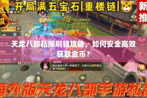 天龙八部私服刷钱攻略，如何安全高效获取金币？