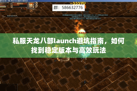 私服天龙八部launch避坑指南，如何找到稳定版本与高效玩法