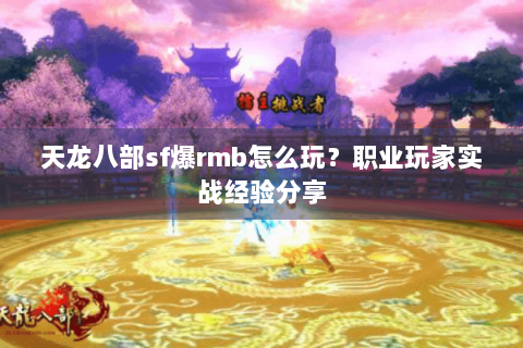 天龙八部sf爆rmb怎么玩?职业玩家实战经验分享 天龙八部sf爆rmb怎么玩?职业玩家实战经验分享