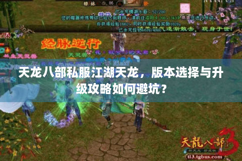天龙八部私服江湖天龙，版本选择与升级攻略如何避坑？