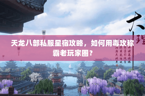 天龙八部私服星宿攻略，如何用毒攻称霸老玩家圈？