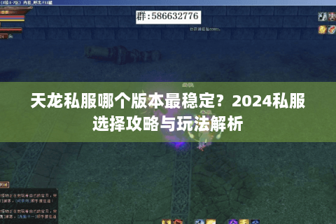 天龙私服哪个版本最稳定?2024私服选择攻略与玩法解析 天龙私服哪个版本最稳定?2024私服选择攻略与玩法解析
