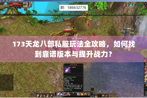 173天龙八部私服玩法全攻略，如何找到靠谱版本与提升战力？