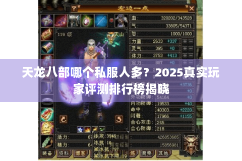 天龙八部哪个私服人多?2025真实玩家评测排行榜揭晓 天龙八部哪个私服人多?2025真实玩家评测排行榜揭晓