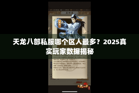 天龙八部私服哪个区人最多？2025真实玩家数据揭秘
