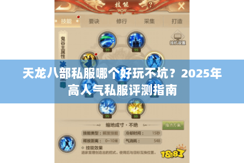 天龙八部私服哪个好玩不坑?2025年高人气私服评测指南 天龙八部私服哪个好玩不坑?2025年高人气私服评测指南