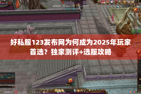 好私服123发布网为何成为2025年玩家首选？独家测评+选服攻略