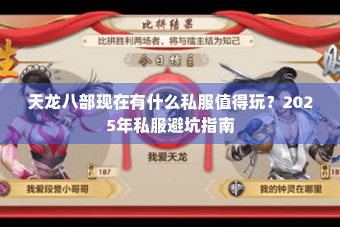 天龙八部现在有什么私服值得玩？2025年私服避坑指南