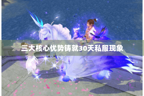 三大核心优势铸就30天私服现象 三大核心优势铸就30天私服现象