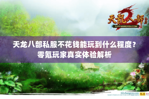 天龙八部私服不花钱能玩到什么程度？零氪玩家真实体验解析