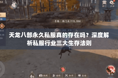 天龙八部永久私服真的存在吗？深度解析私服行业三大生存法则