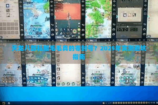 天龙八部私服毛毛真的零封号？2025年实测避坑指南