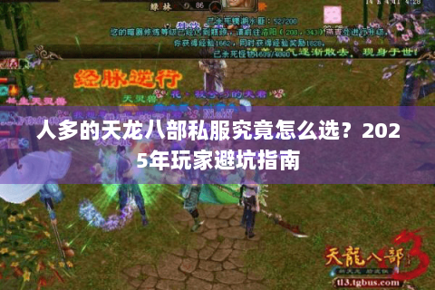 人多的天龙八部私服究竟怎么选？2025年玩家避坑指南