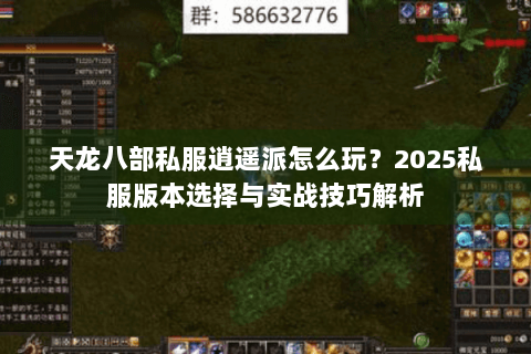 天龙八部私服逍遥派怎么玩?2025私服版本选择与实战技巧解析 天龙八部私服逍遥派怎么玩?2025私服版本选择与实战技巧解析
