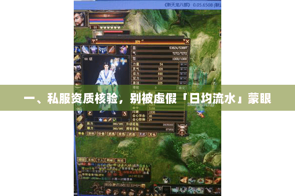 一、私服资质核验，别被虚假「日均流水」蒙眼